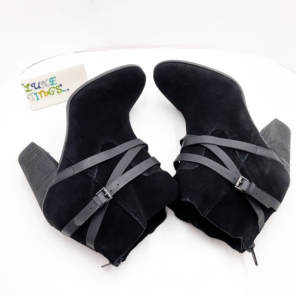 🆕{Carlos by Carlos Santana}Miles Block Heel Ankle Boots - Picture 9 of 16